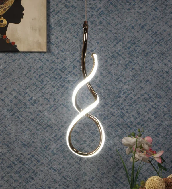 Eliante Gold Led Hanging Lights - Inbuilt Led