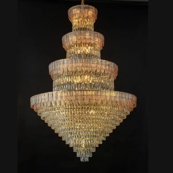 Shine Double Height Chandeleir